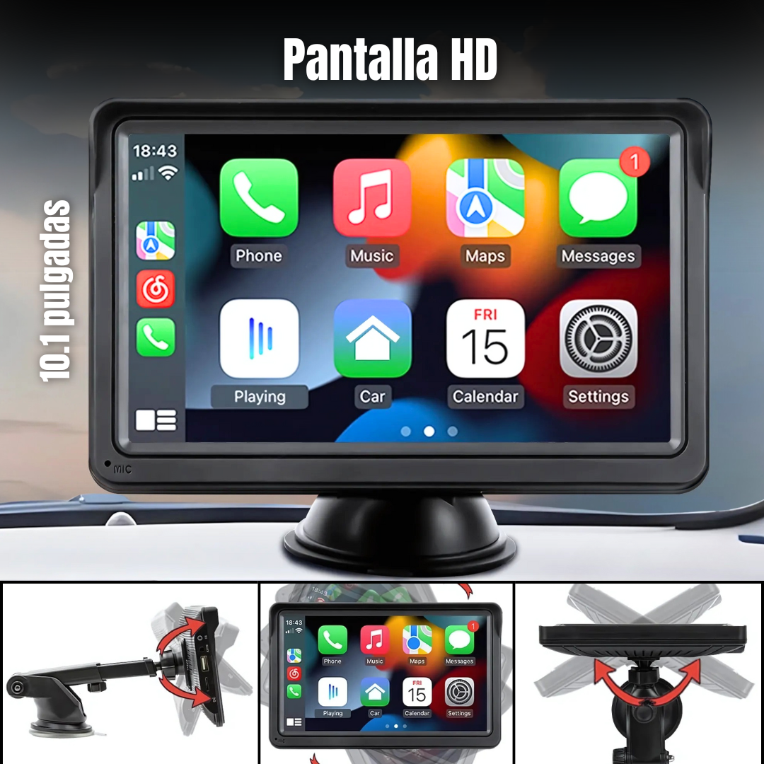 pantalla inteligente para conducción segura