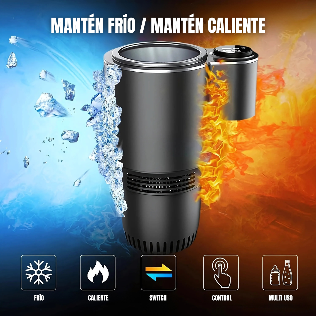 mini refrigerador 2 en 1 portátil