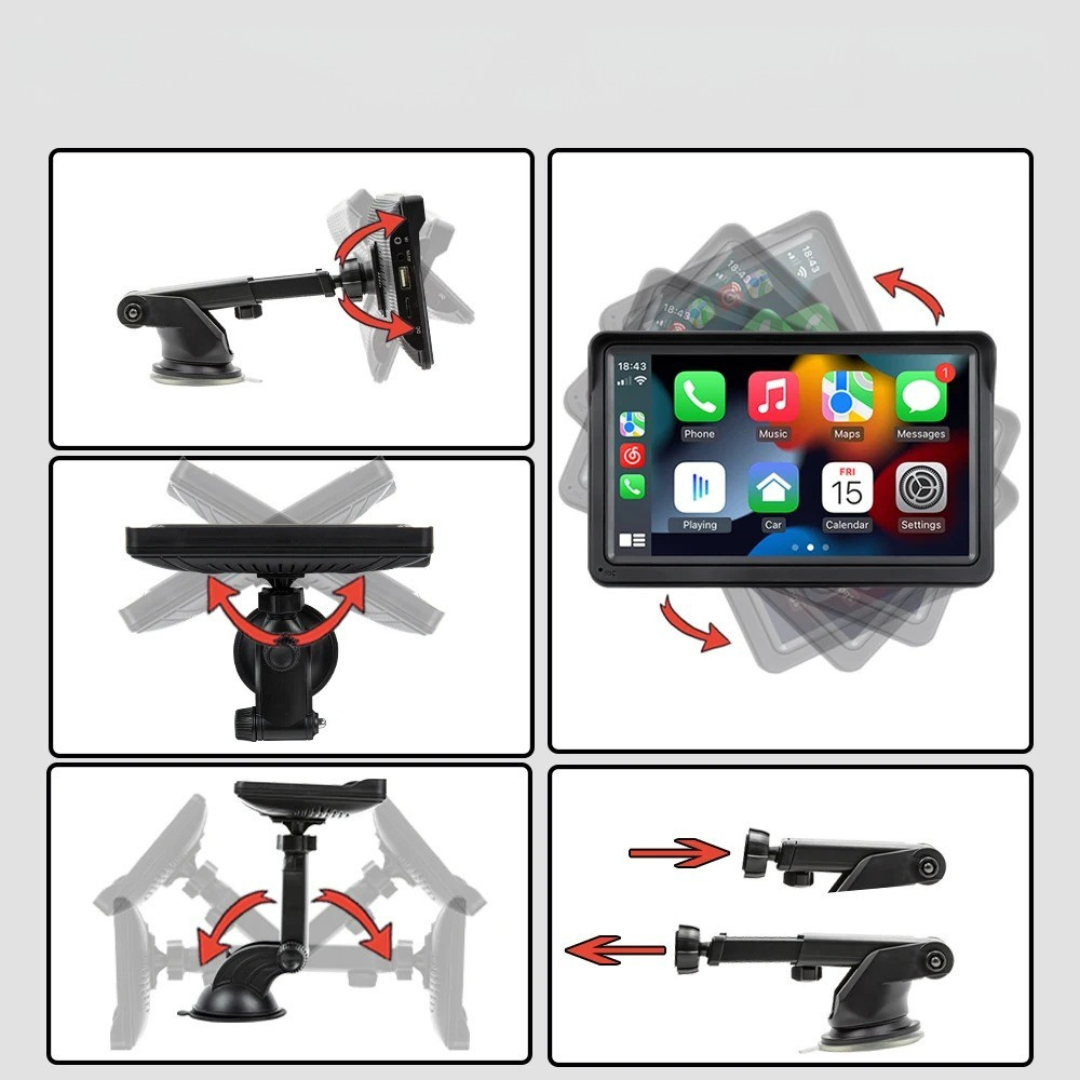 pantalla inteligente para conducción segura
