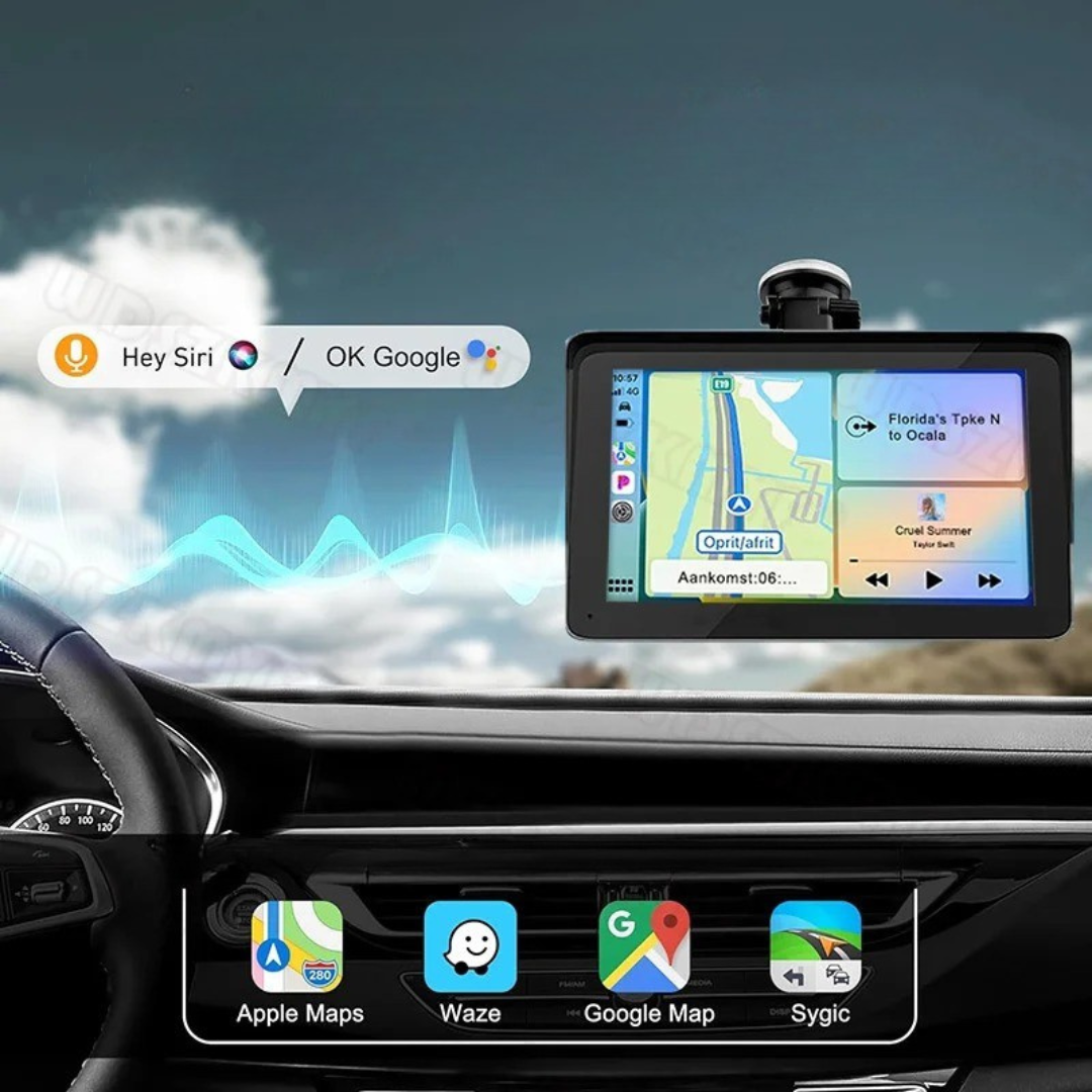 pantalla inteligente para conducción segura