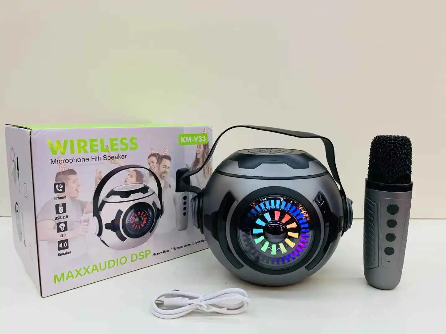 parlante bluetooth portátil para fiestas